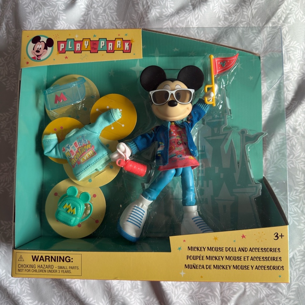 Disney Walt Disney World Play In The Park Mickey Doll